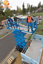 Genie Rough Terrain Scissor Lift GS3390RT 12m