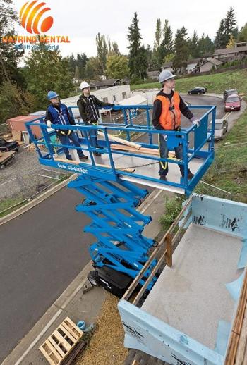 Genie Rough Terrain Scissor Lift GS3390RT 12m