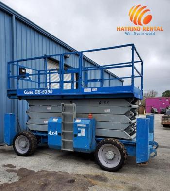 Genie Rough Terrain Scissor Lifts GS5390RT 18m