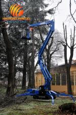 Xe Nâng Người Dạng Chân Nhện 13m