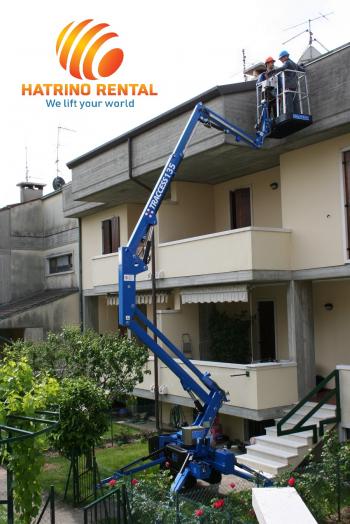 Xe Nâng Người Dạng Chân Nhện 13m 