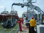 Hyva Marine 5 Ton - Gắn Thuyền Cứu Hộ
