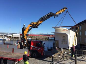 ARTICULATED CRANES 15TON