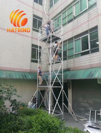 Aluminum Scaffold Mobile Tower 10m
